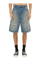 Moschino Men's Denim Shorts Blue