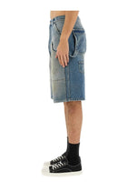 Moschino Men's Denim Shorts Blue, view 4