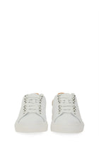 Moschino Men's Leather Sneaker White, view 5