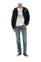 Moschino Men's Nylon Jacket Blue, view 2