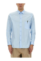 Moschino Men's Office Inspiration Shirt Blue