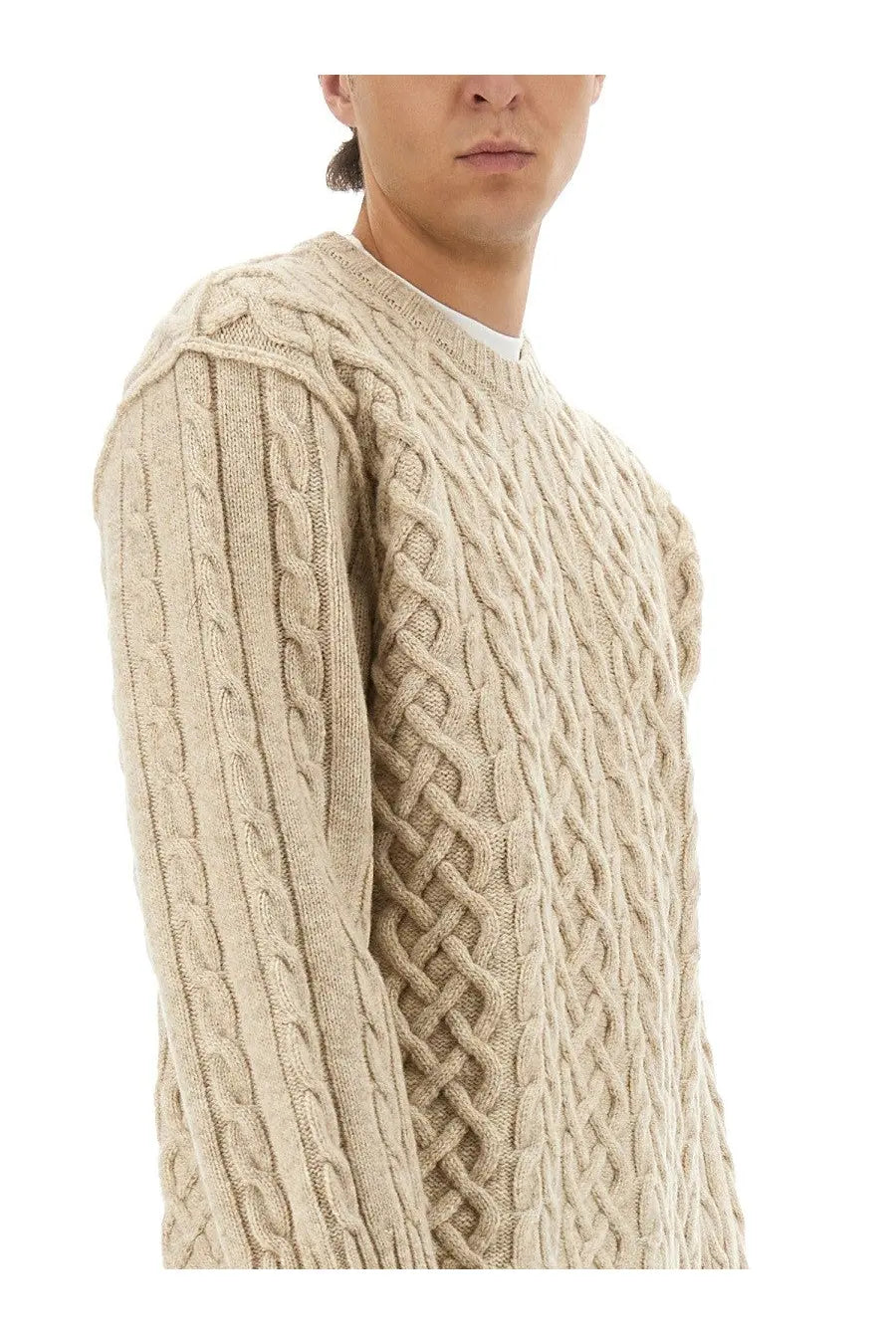 Moschino Men's Pullover White, view 4