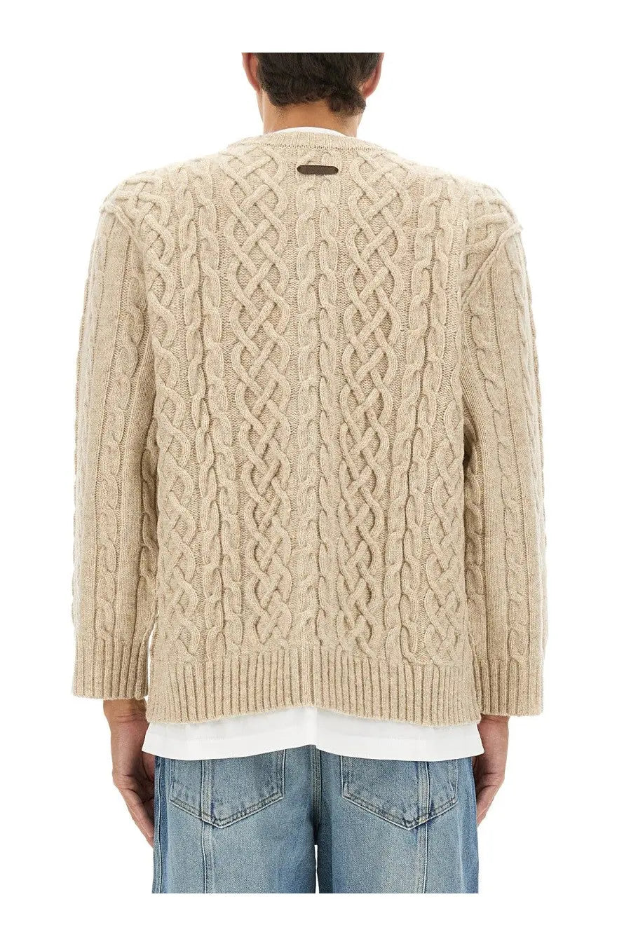 Moschino Men's Pullover White, view 3