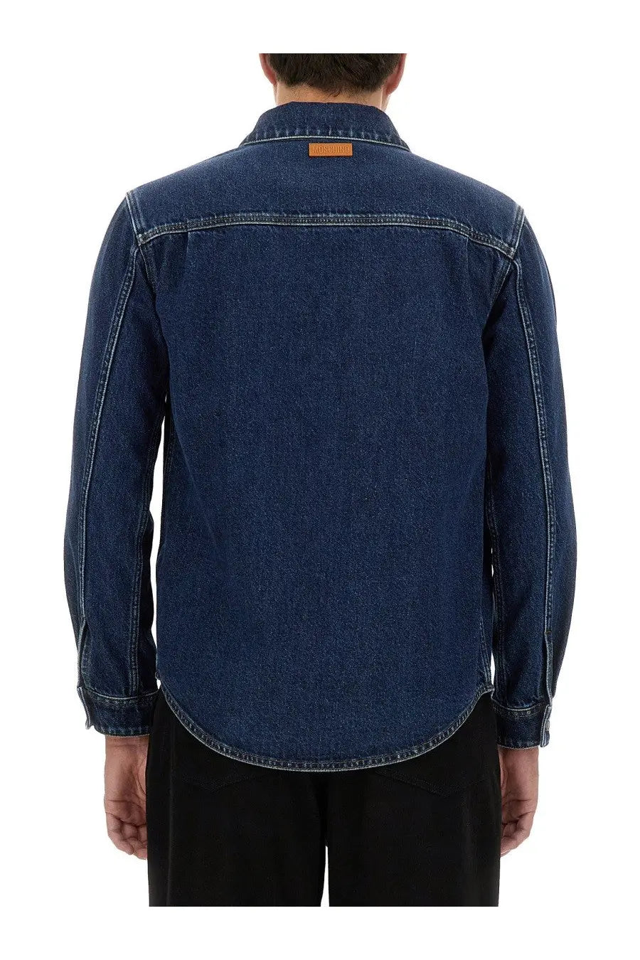 Moschino Men's Same Old Chic Shirt Blue, view 3