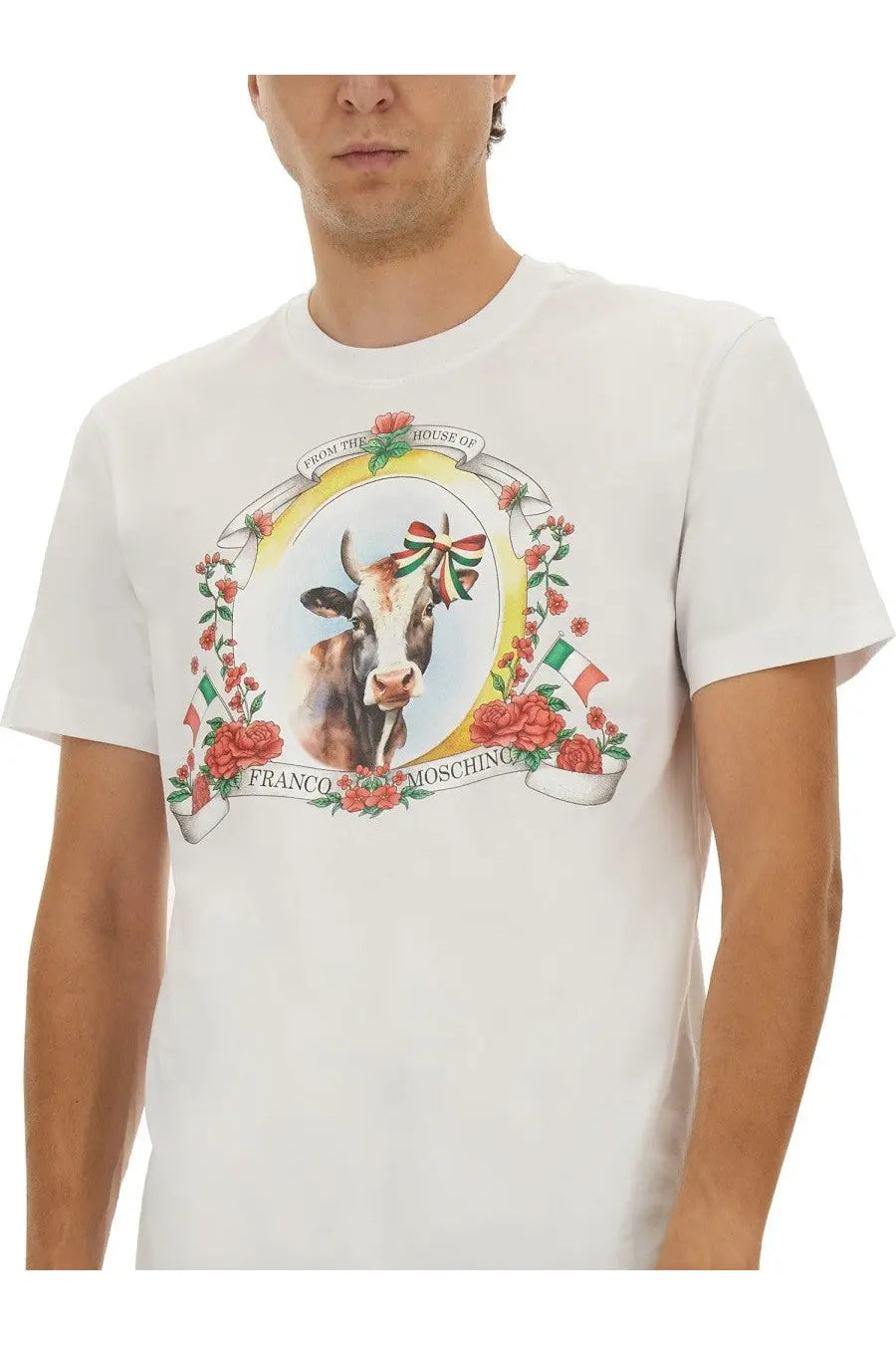 Moschino Men's Shirt White, view 4