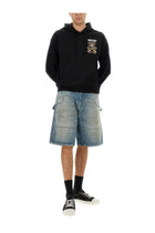 Moschino Men's Teddy Bear Hoodie Black, view 2