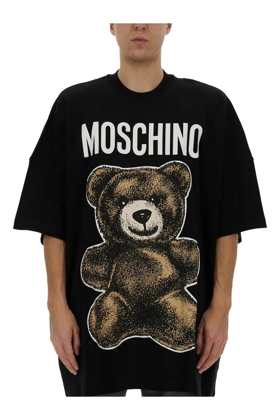 Moschino Men's Teddy Bear Shirt Black