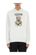 Moschino Men's Teddy Print Sweatshirt White