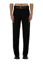 Moschino Men's Wool Pants Black