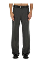 Moschino Men's Wool Pants Grey