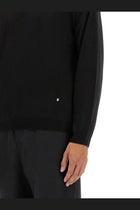 Moschino Men's Wool and Silk Pullover Black, view 4