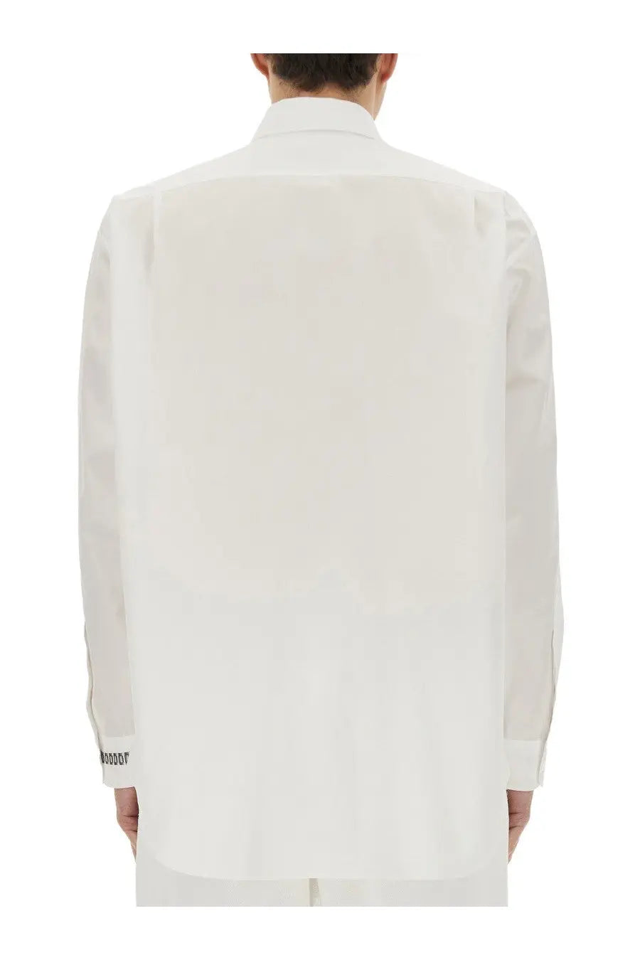 Moschino Men's Wristwatch Print Shirt White, view 3