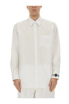 Moschino Men's Wristwatch Print Shirt White