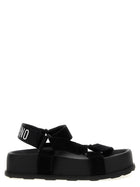 Moschino Suede Sandals Black