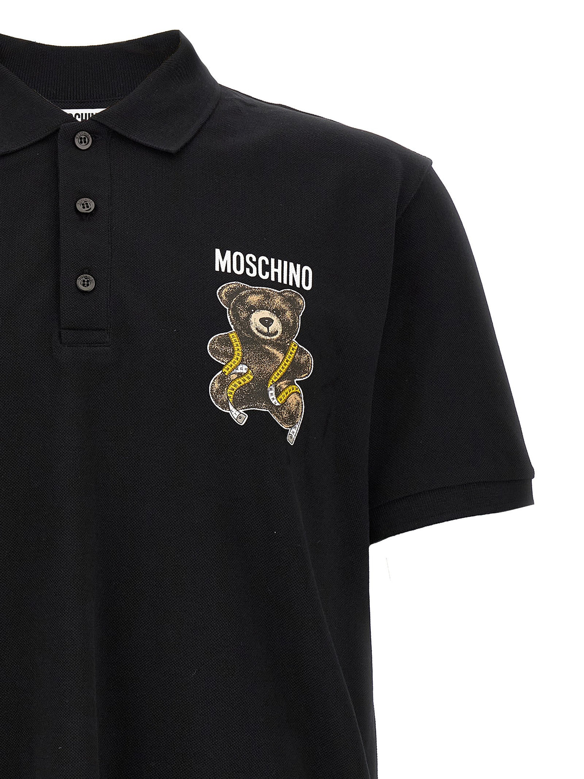 Moschino Moschino Teddy Bear Polo Shirt Black