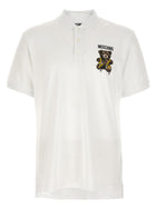 Moschino Moschino Teddy Bear Polo Shirt White