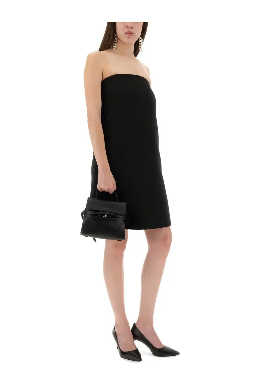 Moschino Women's Bandage Sheath Dress Black, view 2