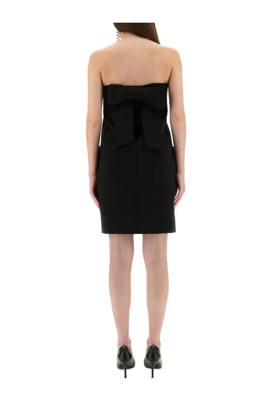 Moschino Women's Bandage Sheath Dress Black, view 3