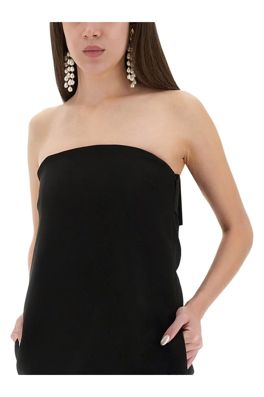 Moschino Women's Bandage Sheath Dress Black, view 4
