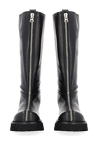 Moschino Women's Boot Zipper Black, view 3