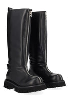 Moschino Women's Boot Zipper Black, view 2
