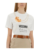 Moschino Women's Breakfast Shirt White, view 4