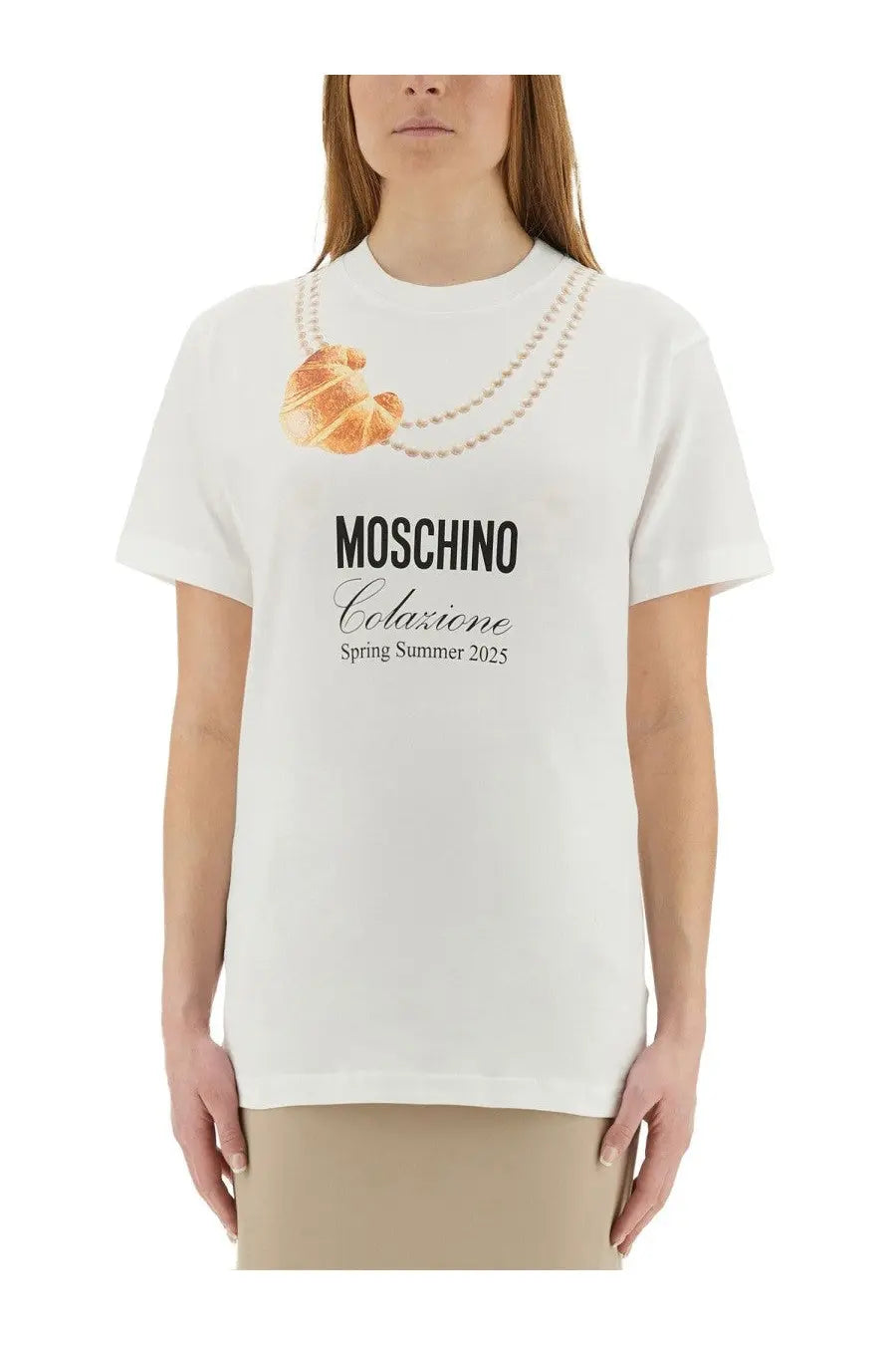 Moschino Women's Breakfast Shirt White