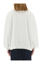 Moschino Women's Breakfast Sweatshirt White, view 4