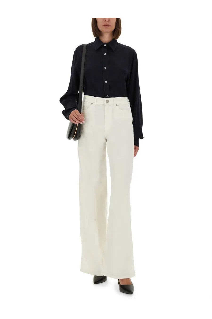 Moschino Women's Cotton Shirt Blue, view 2