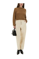 Moschino Women's Cropped Shirt Brown, view 2