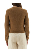 Moschino Women's Cropped Shirt Brown, view 3