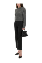 Moschino Women's Cropped Shirt Grey, view 2