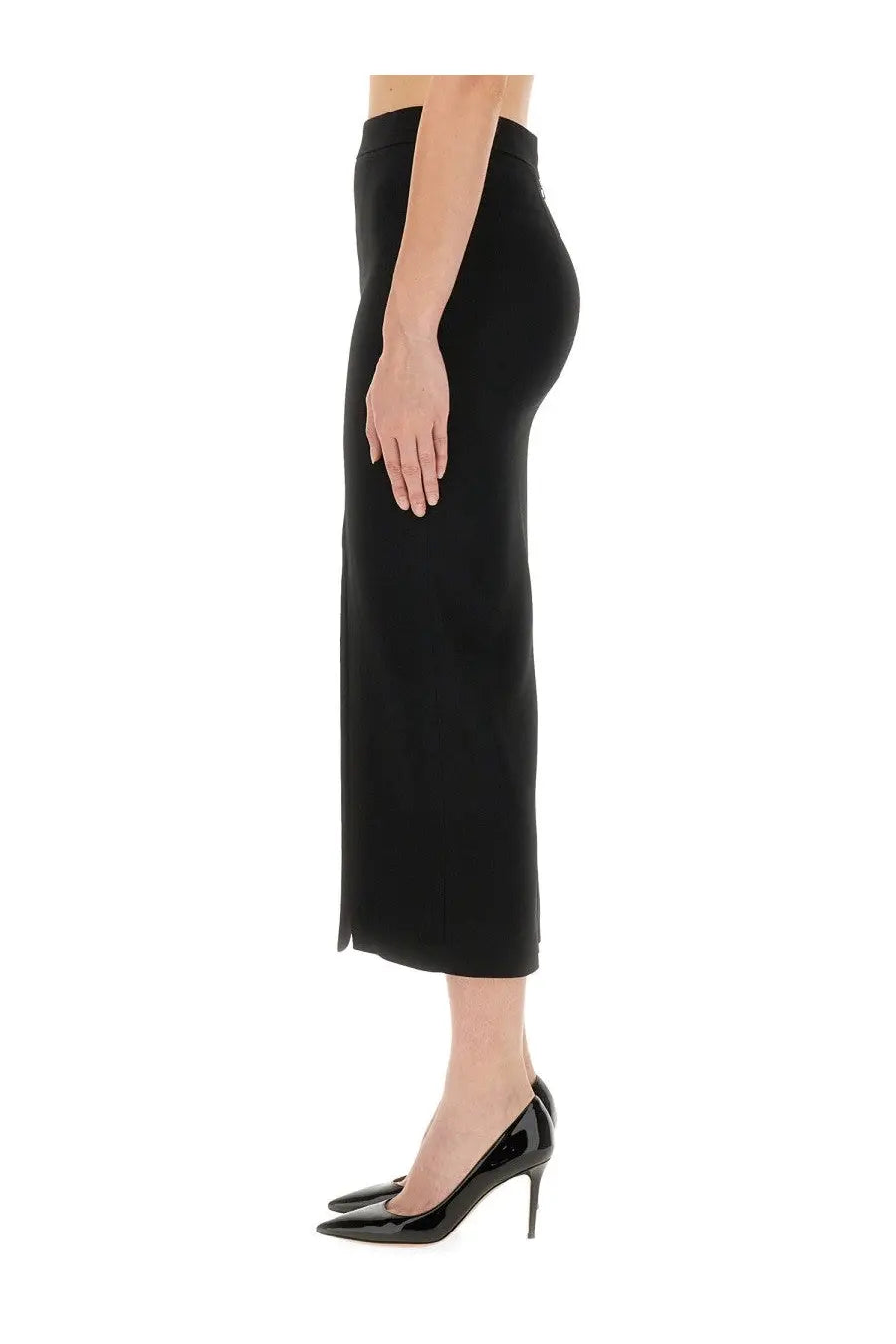 Moschino Women's Enverse Skirt Black, view 4