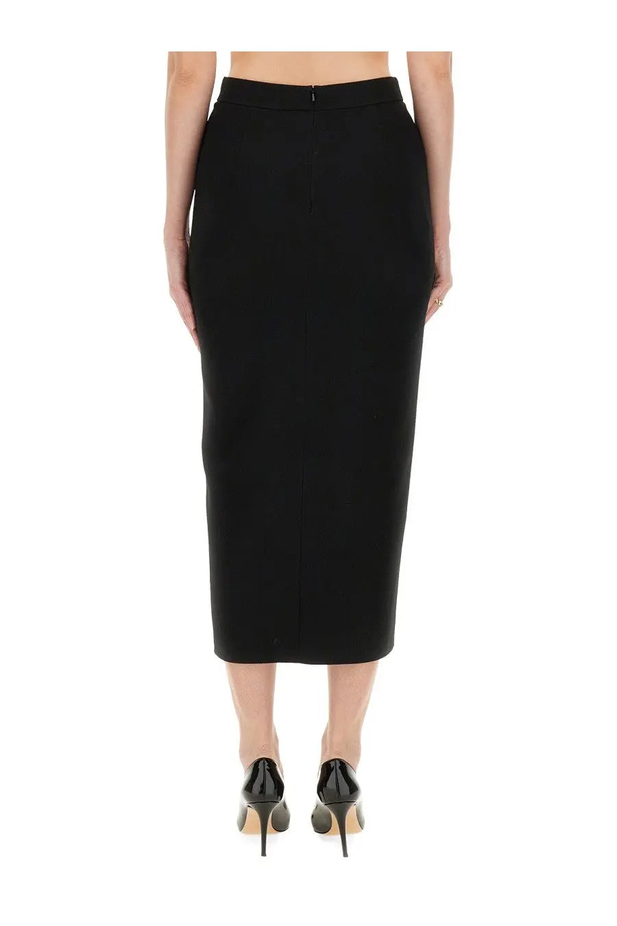 Moschino Women's Enverse Skirt Black, view 3