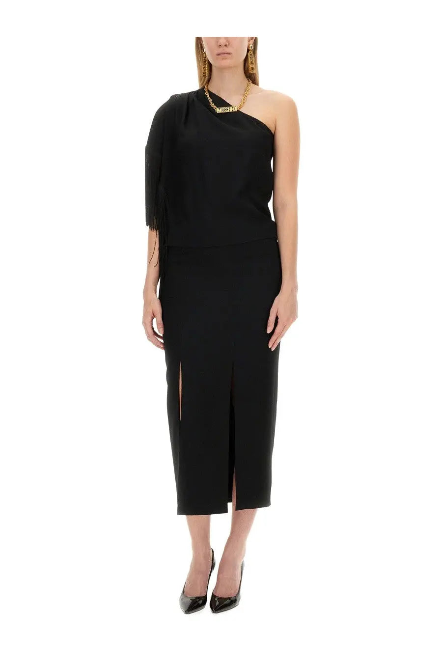 Moschino Women's Enverse Skirt Black, view 2