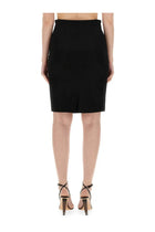 Moschino Women's Heart Skirt Black, view 3