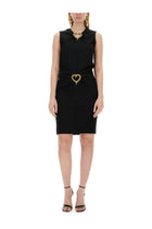 Moschino Women's Heart Skirt Black, view 2