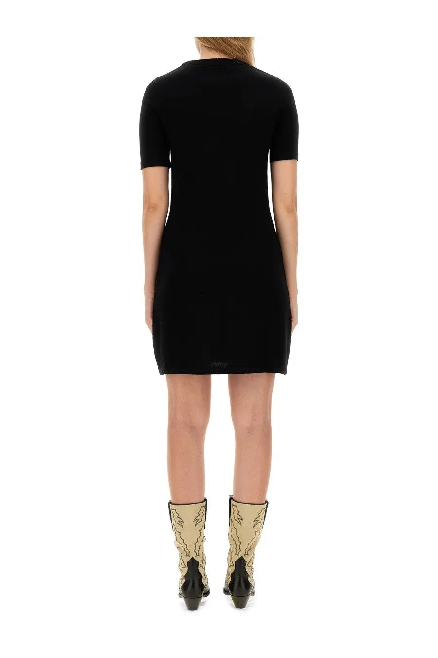 Moschino Women's Knit Dress Black, view 3