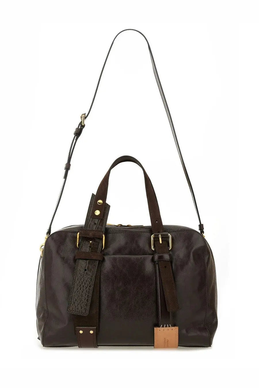 Moschino Women's Leather Bag Brown, view 5