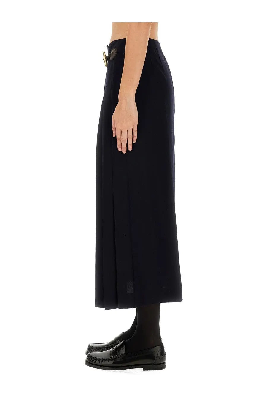 Moschino Women's Midi Skirt Blue, view 4
