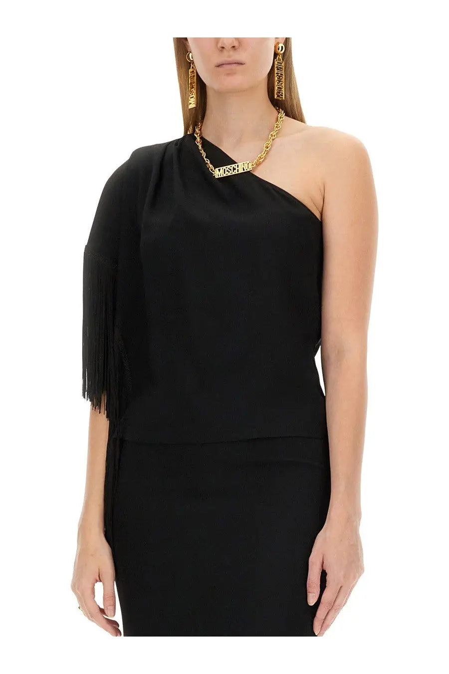 Moschino Women's One Piece Top Black, view 4