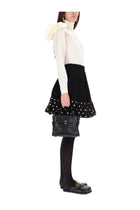 Moschino Women's Polka Dots Skirt Black, view 2