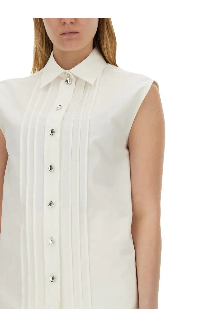 Moschino Women's Poplin Shirt White, view 4