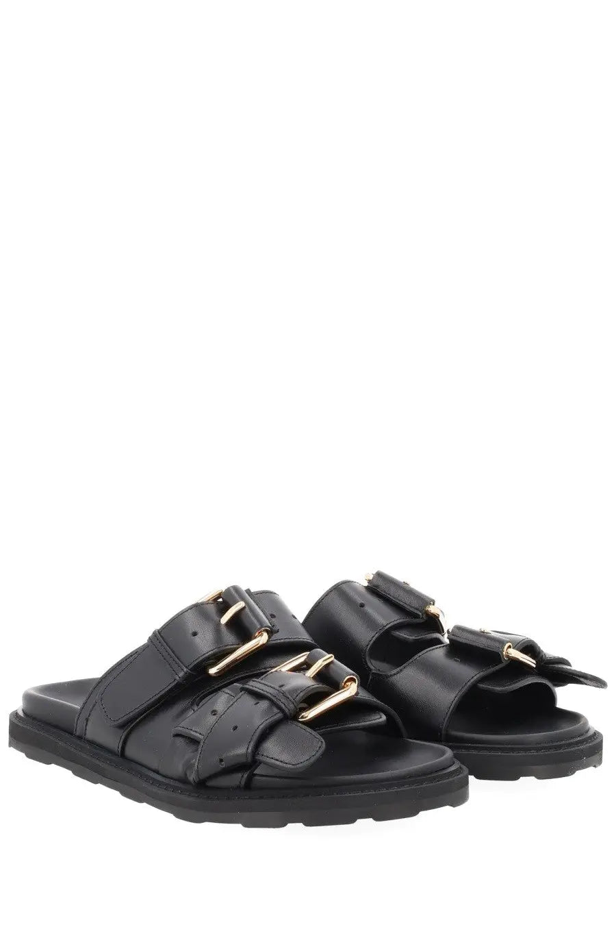 Moschino Women's Tie Sandals Black, view 2