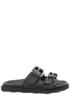 Moschino Women's Tie Sandals Black