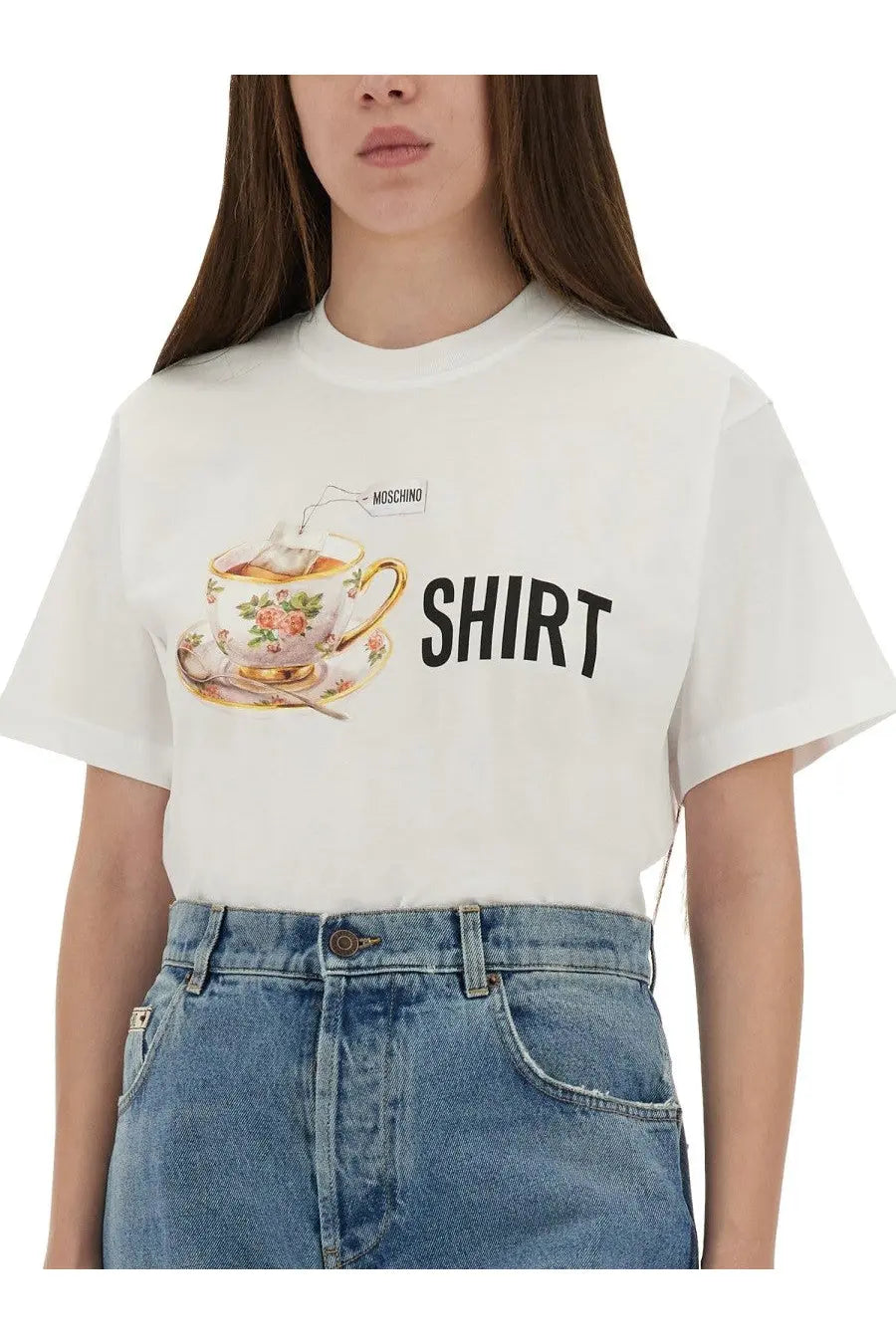 Moschino Women's Shirt White, view 4