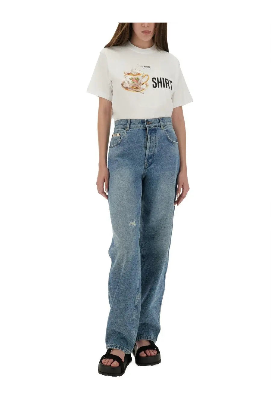 Moschino Women's Shirt White, view 2