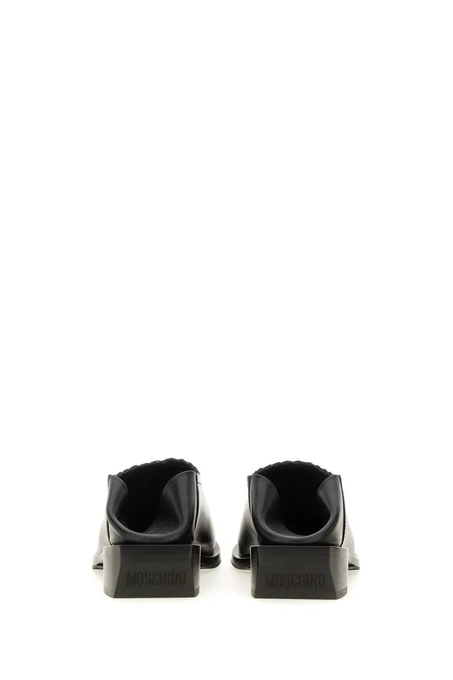 Moschino Women's Shootie Cuban Heel Black, view 3