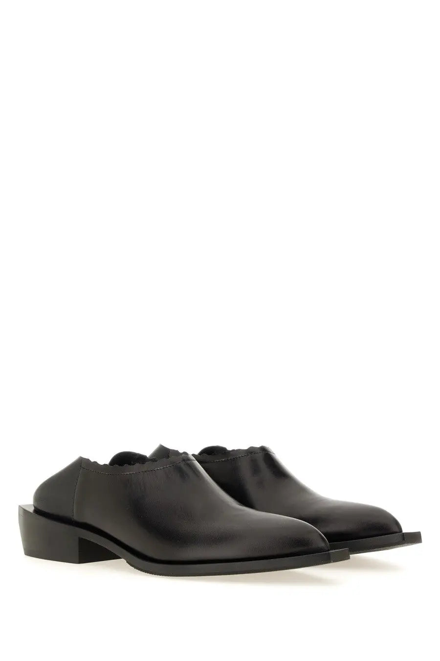 Moschino Women's Shootie Cuban Heel Black, view 2