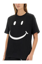 Moschino Women's Smiley Shirt Black, view 4